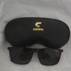 NEW Carrera Sunglasses with Gold Logo Comes With Case And Cloth